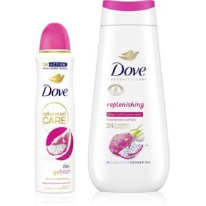 Dove Advanced Care Replenishing voordeelverpakking met deodorant en douchegel