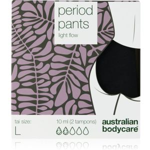 Australian Bodycare - Menstruatieslipje - Zwart - Katoen - Herbruikbaar