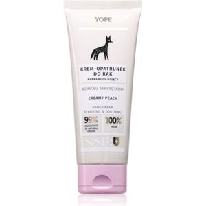 Yope Creamy Peach intensief hydraterende crème voor de Handen 50 ml