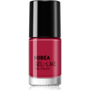 NOBEA - Day-to-Day Gel-like Nail Polish - Nagellak - Tint Red Passion - 6 ml