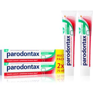 Parodontax - Fluoride Tandpasta - 2x75 ml - Tegen Tandvlees Bloeden