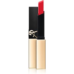 Yves Saint Laurent Rouge Pur Couture The Slim dunne matte lippenstift met leatherlook Tint 2.2 g