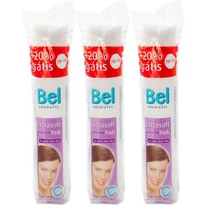 Bel - Extra Soft - Make-up Remover Pads - 3x84 st