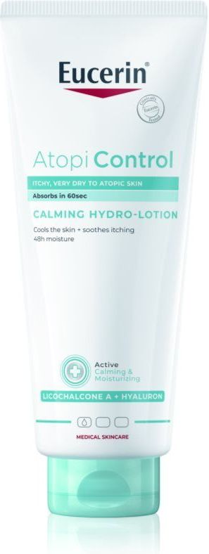 Eucerin - AtopiControl Calming Hydro-Lotion - Kalmerende Crème Gel - Parfumvrij - 400 ml