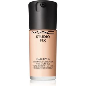 MAC Cosmetics Studio Fix Fluid SPF 15 24HR Matte Foundation + Oil Control Matterende Make-up SPF 15 Tint NW10 30 ml