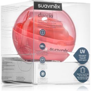 Suavinex Portable Soother Steriliser uv-sterilisator Pink 1 st