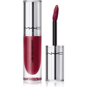 MAC Cosmetics Locked Kiss Ink 24HR Lipcolour Langaanhoudende Matte liqud lippenstift Tint Decadence 4 ml