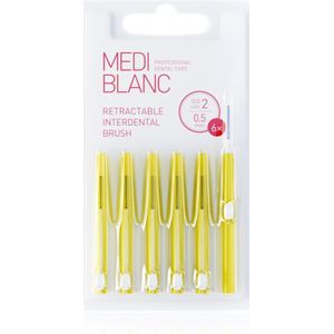 MEDIBLANC - Interdental TB Pull Out System - Interdentale Borstels - 0.5mm - 6 Stuks