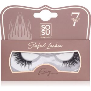 SOSU Cosmetics - 7 Deadly Sins Lashes - Nepwimpers - Envy - 1 st