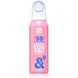 A.N.D. Beauty - Clear Sun Spray - Onzichtbare Beschermende Spray - SPF 50 - 100 ml