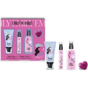 Emily In Paris - Shine Collection - Gift Set - Bodylotions - 65 ml, 10 ml, 50 ml