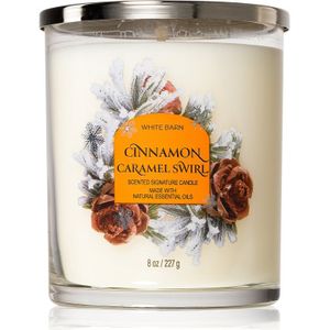 Bath & Body Works Cinnamon Caramel Swirl geurkaars 227 g