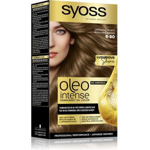 Syoss Oleo Intense Pernamente Haarkleuring met Olie Tint 6-80 Hazelnut Blond 1 st