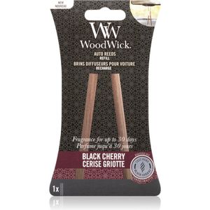 Woodwick Black Cherry auto luchtverfrisser Navulling 1 st