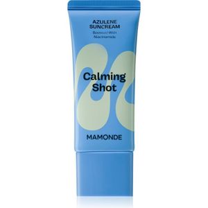 MAMONDE Calming Shot Azulene Suncream Beschermende Huidcrème met kalmerend effect SPF 50+ 35 ml