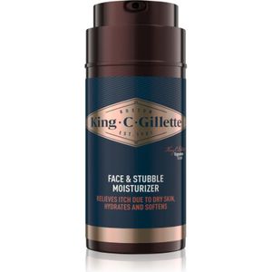 Gillette - King C. Face & Stubble Moisturizer - Hydraterende Crème - 100 ml