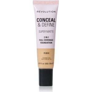 Makeup Revolution - Conceal & Define - Matterende Make-up Tint - F7.2NW - 23 ml
