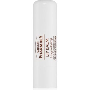 Green Pharmacy - Lingonberry and Cranberry - Lippenbalsem - SPF 10 - 3,6 ml