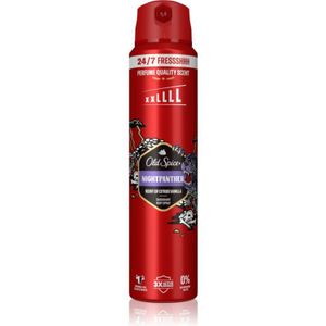 Old Spice - Nightpanther - Deo en Bodyspray - 250 ml - Zonder Aluminiumzouten