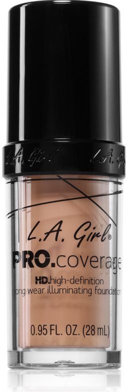 L.A. Girl Cosmetics - PRO. Coverage - Verhelderende Vloeibare Make-up - Tint Fair - 28 ml