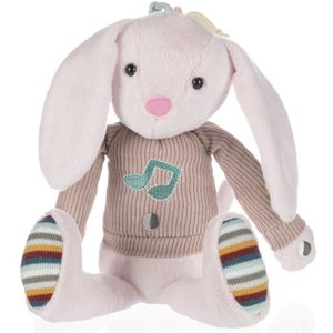 Zopa Plush Interactive Buddy Rabbit interactief pluchen speeltje 12 m+ 1 st