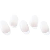 Ohora - Mani Veil - Nagelstrips - Ombré Effect - Blush Roze en Wit - 30 Stuks