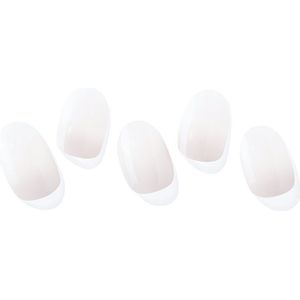 Ohora - Mani Veil - Nagelstrips - Ombré Effect - Blush Roze en Wit - 30 Stuks