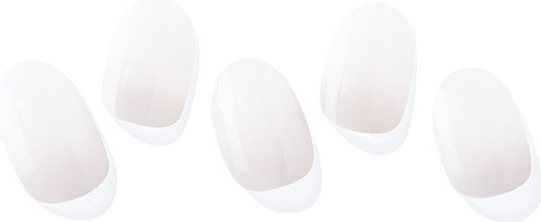 Ohora - Mani Veil - Nagelstrips - Ombré Effect - Blush Roze en Wit - 30 Stuks