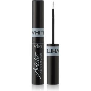 Aden Cosmetics - Artistic Vloeibare Eyeliner - Tint 02 White - 3.5 ml