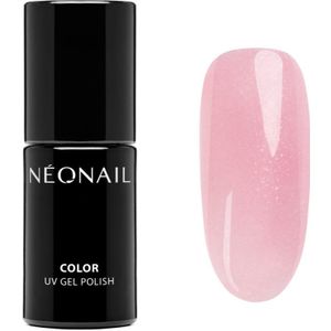 NEONAIL - Endless Journey - Nagellak - Zuurstokroze - Semi-transparante Glitterfinish