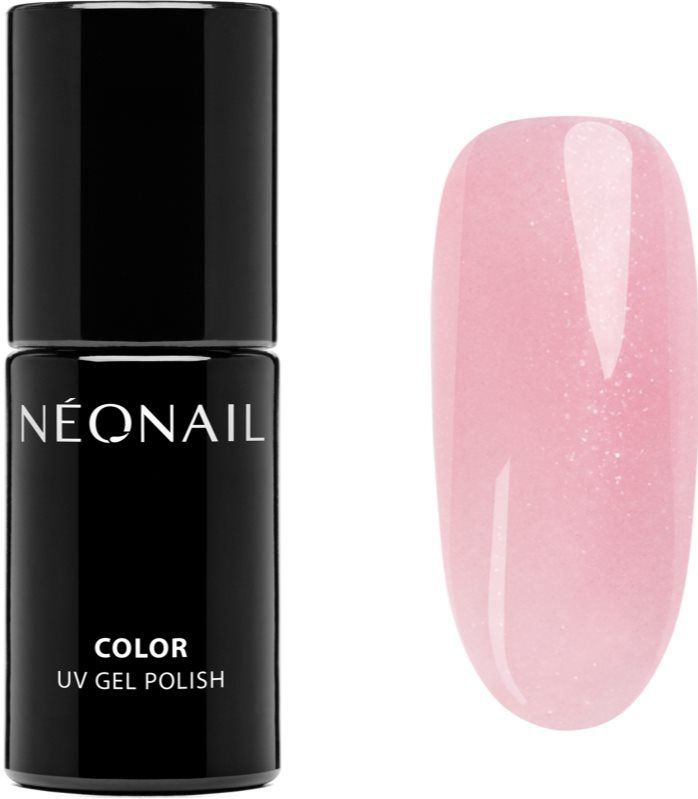 NEONAIL - Endless Journey - Nagellak - Zuurstokroze - Semi-transparante Glitterfinish