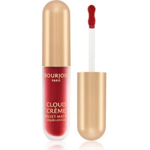 Bourjois Cloud Crème Velvet Matte ultramatterende vloeibare lipstick Tint  08 Chérie Cherry 3.1 ml