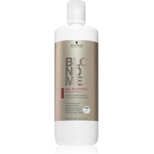 Schwarzkopf BlondMe All Blondes Rich Shampoo 1000ml - Normale shampoo vrouwen - Voor Alle haartypes