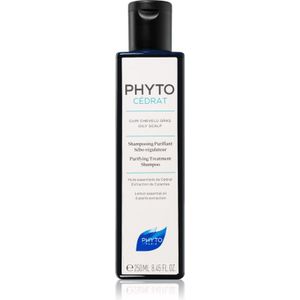 Phyto Phytocédrat Purifying Treatment Shampoo Verzorgende en Versterkende Shampoo voor Vette Hoofdhuid 250 ml