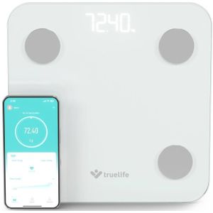 Truelife - FitScale W1 - Personenweegschaal - Wit - 180 kg