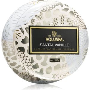 VOLUSPA Japonica Santal Vanille geurkaars in blik 113 gr