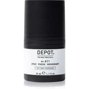 DEPOT 600 BODY SOLUTIONS No. 611 STAY FRESH DEODORANT Deodorant 50 ml