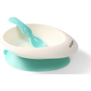 BabyOno Be Active Bowl with a Spoon servies Mint 6 m+ 1 st