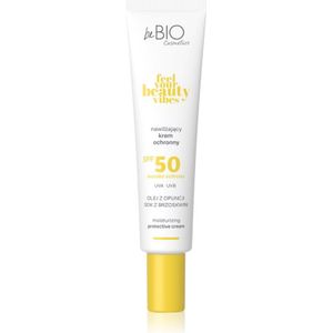 beBIO Feel Your Beauty Vibes Hydraterende Crème - SPF 50 - 40 ml