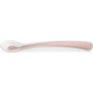Suavinex Colour Essence Silicone Spoon lepeltje 4 m+ Marshmallow Nude 1 st