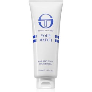 Sergio Tacchini - Your Match - Douchegel - 400 ml