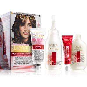 L’Oréal Paris Excellence Creme Haarkleuring Tint 400 Brown 1 st