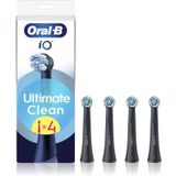 Oral B iO Ultimate Clean - Vervangende Opzetstuk - Zwart - 4 Stuks