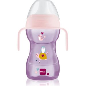 MAM Fun to Drink Cup trainingsbeker Pink 270 ml