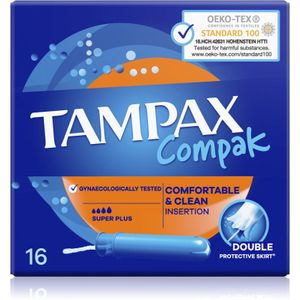 Tampax - Compak Super Plus - Tampons - 16 st
