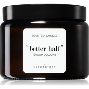 Ambientair The Olphactory Groom Cologne geurkaars (brown) Better Half 360 g