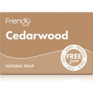 Friendly Soap - Natuurlijke Zeep - Cedarwood - 95 g - Veganistisch