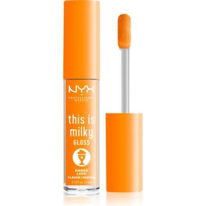 NYX Professional Makeup This Is Milky Gloss - Mango Lassi - Lipgloss
