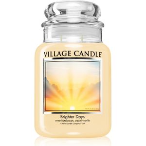 Village Candle Brighter Days geurkaars (Glass Lid) 602 gr