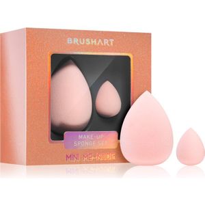 BrushArt - Make-up Sponge Set - Nude - Sponzen voor Vrouwen